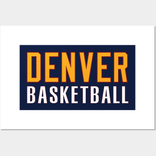 Denver Basketball Posters and Art